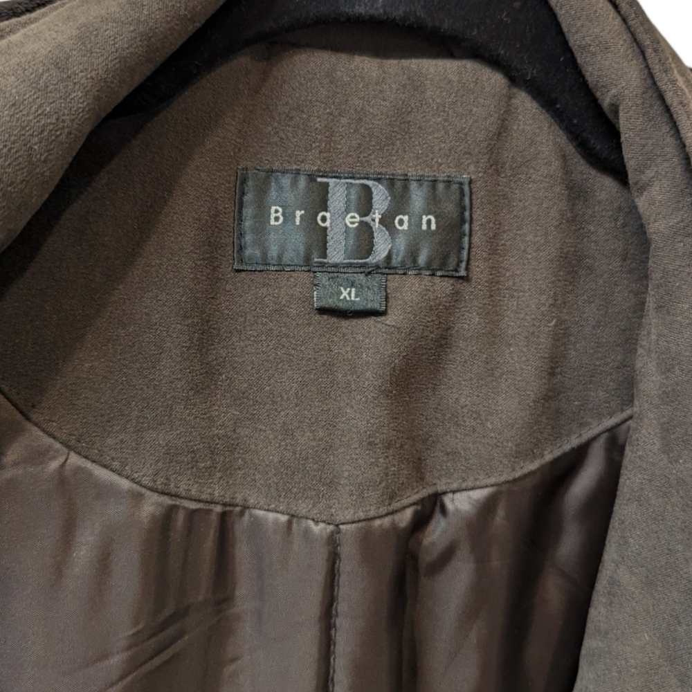 Braetan Chocolate Brown Hooded Women's Cold/Wet Weather Parka (XL) - Picture 3 of 9